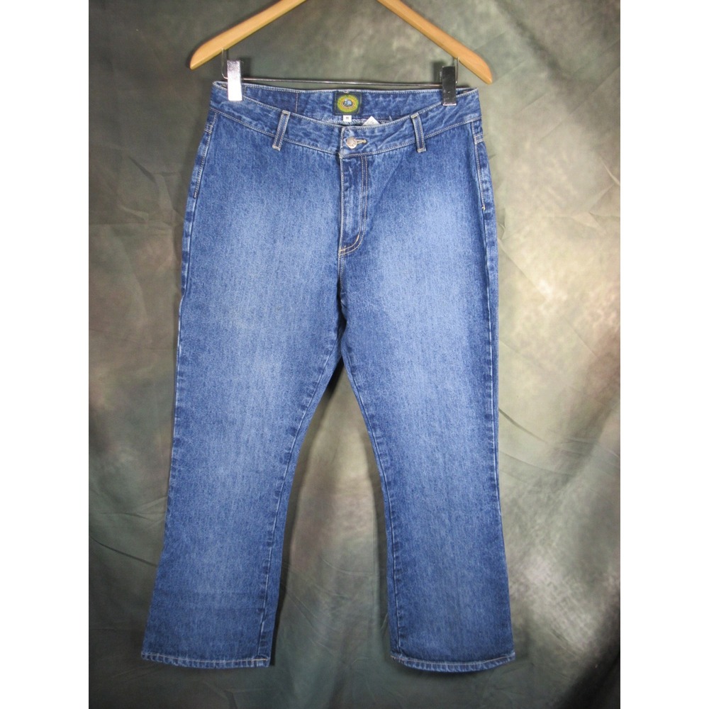 Paris Blues Originals Vintage Y2K High Rise Flare Jeans Medium Wash Size 11 USA
